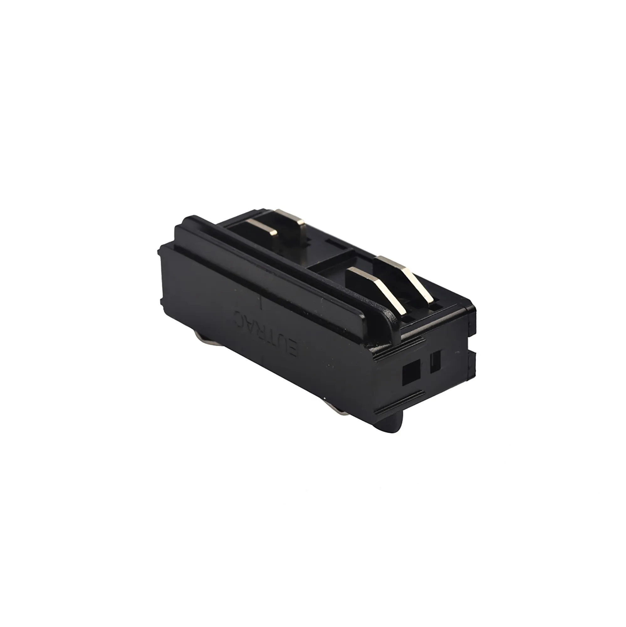 Electrical Straight Coupler 3 Circuit Surface Mounted Track 555 1 1206 2  Eutrac 3 Circuit Surface-Black